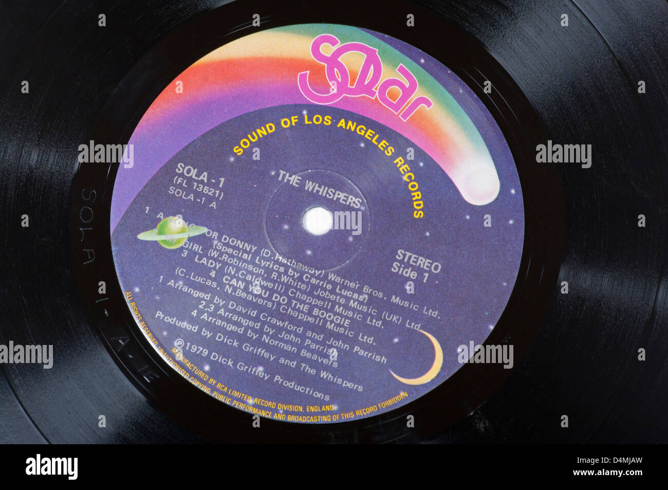 Solar Recordslabel Adventures In Vinyl plattenlabel -Fotos und -Bildmaterial in hoher Auflösung – Alamy