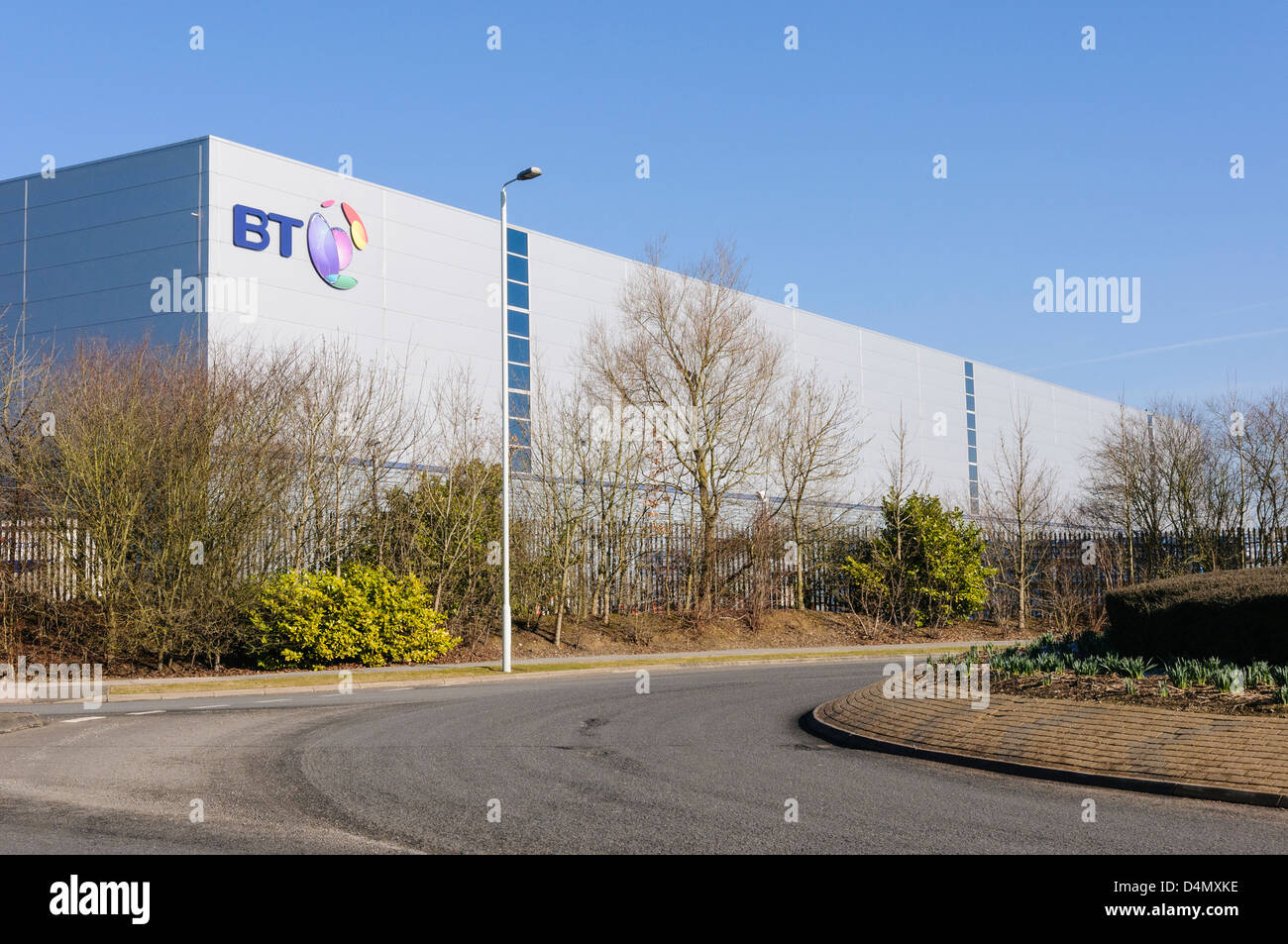 BT es nationale Distribution Center, Magna Park Leicestershire. Stockfoto
