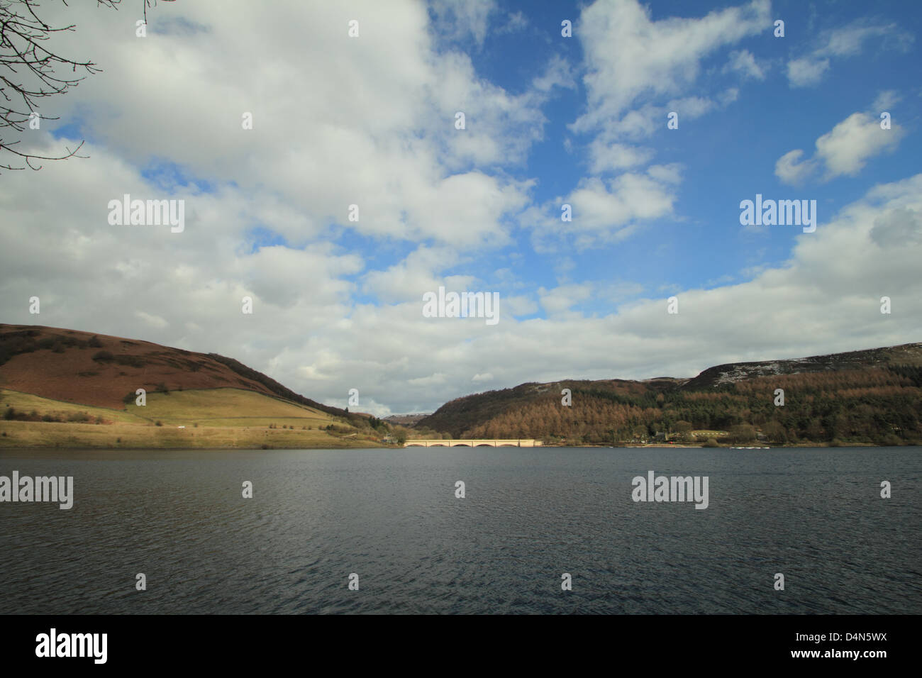 Ashopton Viadukt Derbyshire UK Stockfoto