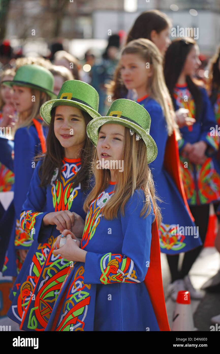 St. Patricks Day Parade Stockfoto