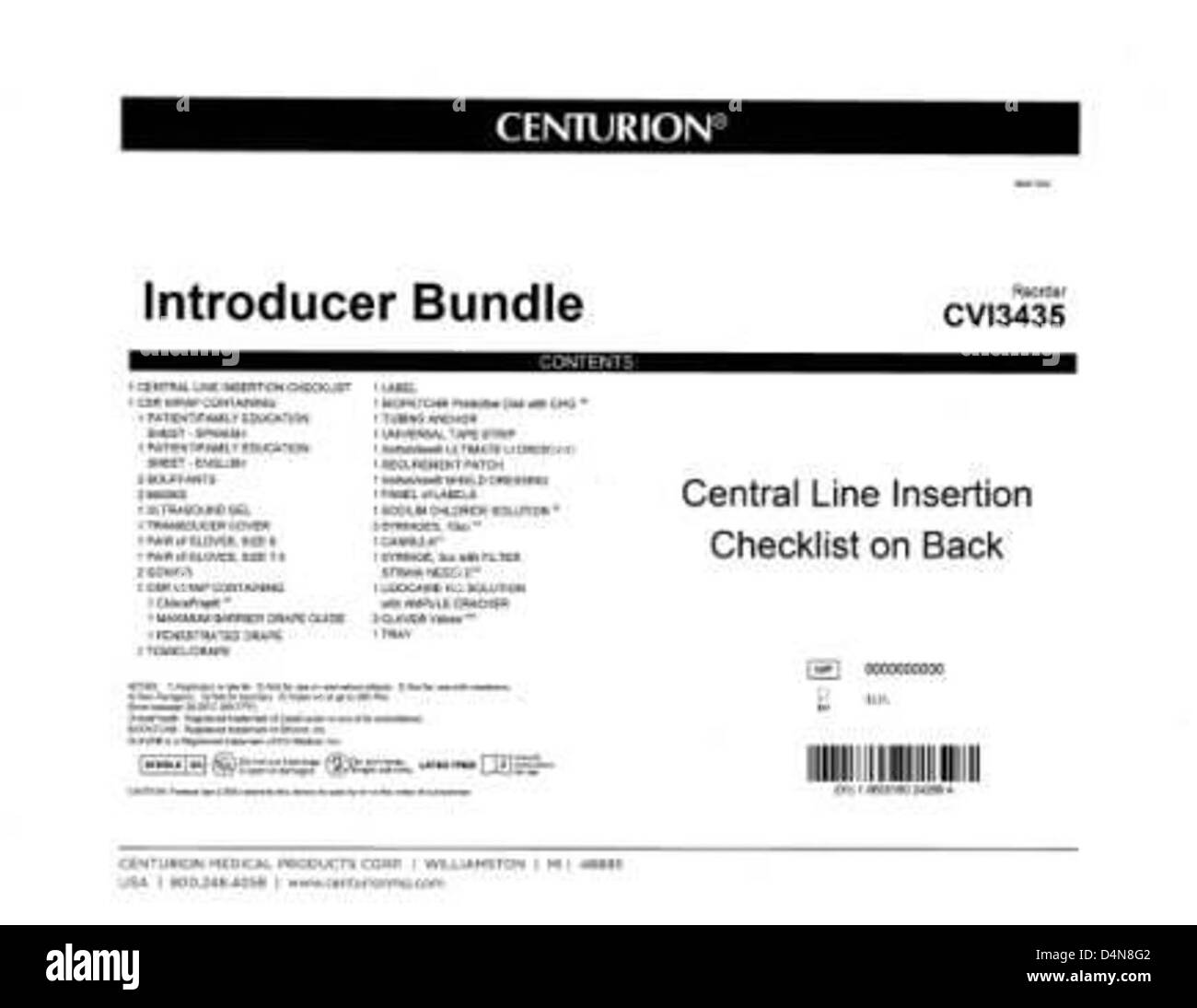 American Regent hat aufgrund potenzieller Kontaminationsrisiken Convenience Kits mit bakteriostatischer Natriumchloridlösung zurückgerufen. Die Verbraucher sollten die betroffenen Produkte nicht mehr verwenden und sie an den Hersteller zurücksenden, um weitere Anweisungen zu erhalten. Stockfoto