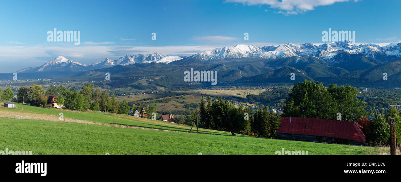 Die hohe Tatra, Kleinpolen, Polen Stockfoto