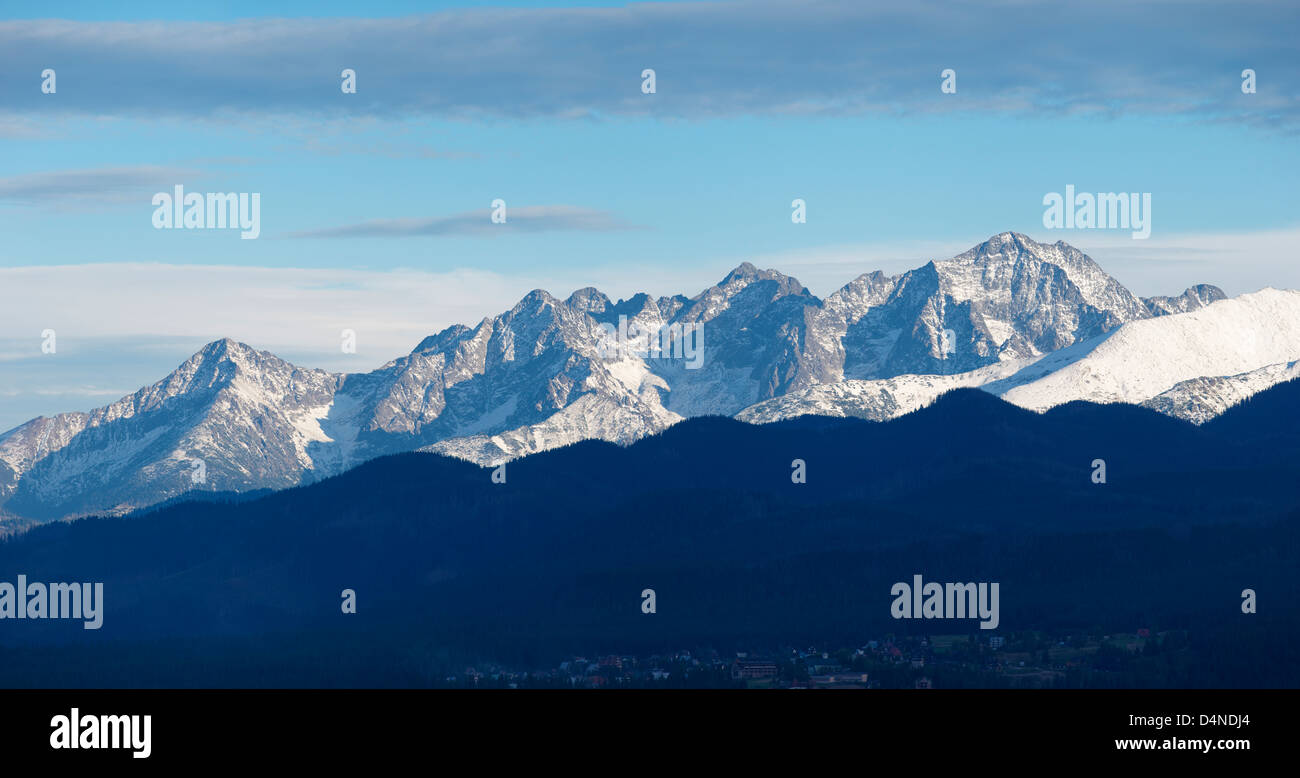 Die hohe Tatra, Kleinpolen, Polen Stockfoto