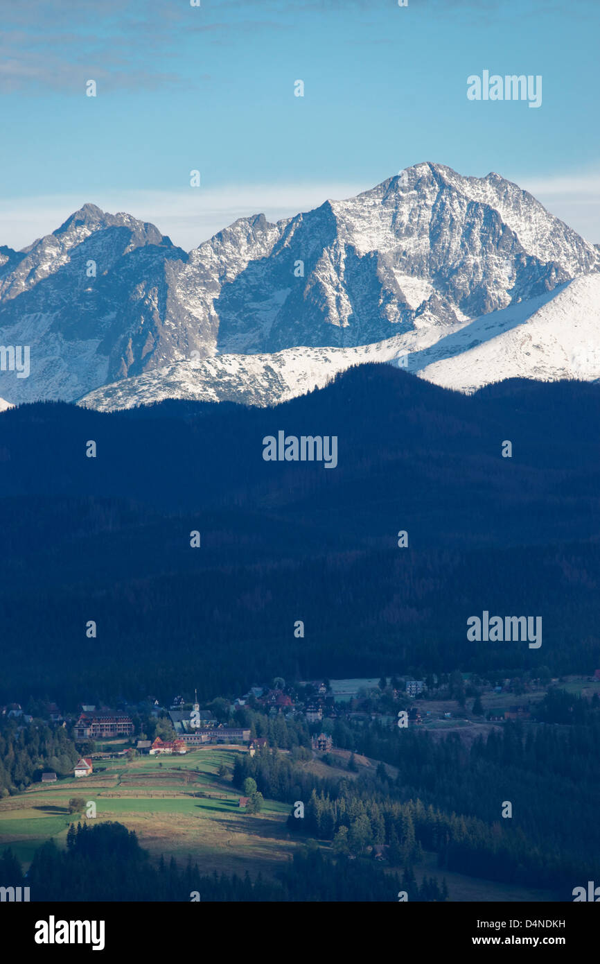 Die hohe Tatra, Kleinpolen, Polen Stockfoto