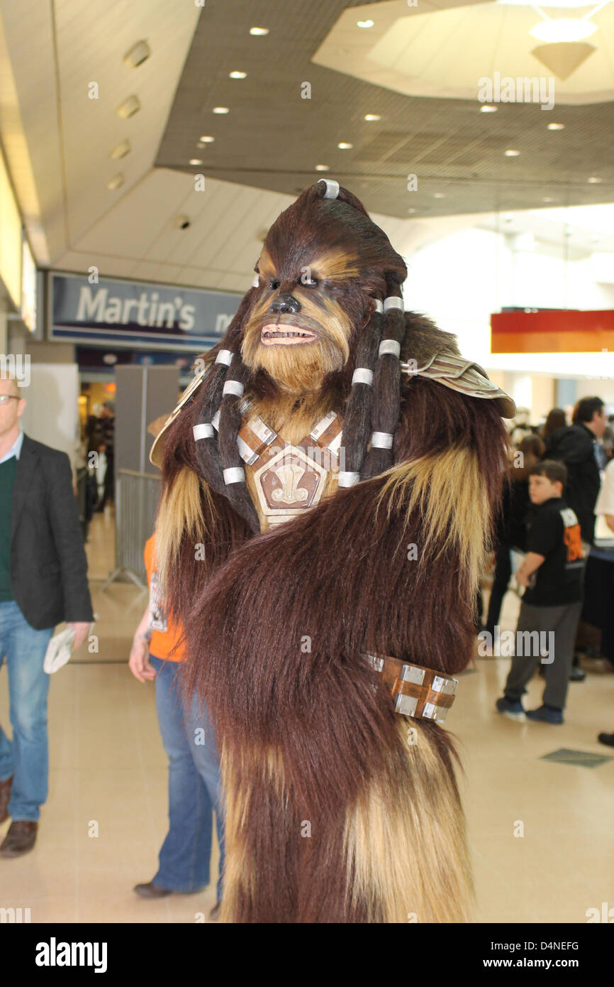 Birmingham, Vereinigtes Königreich. 16. März 2013. Eine Figur aus der Filmreihe Star Wars Birmingham MCM Expo. Stockfoto