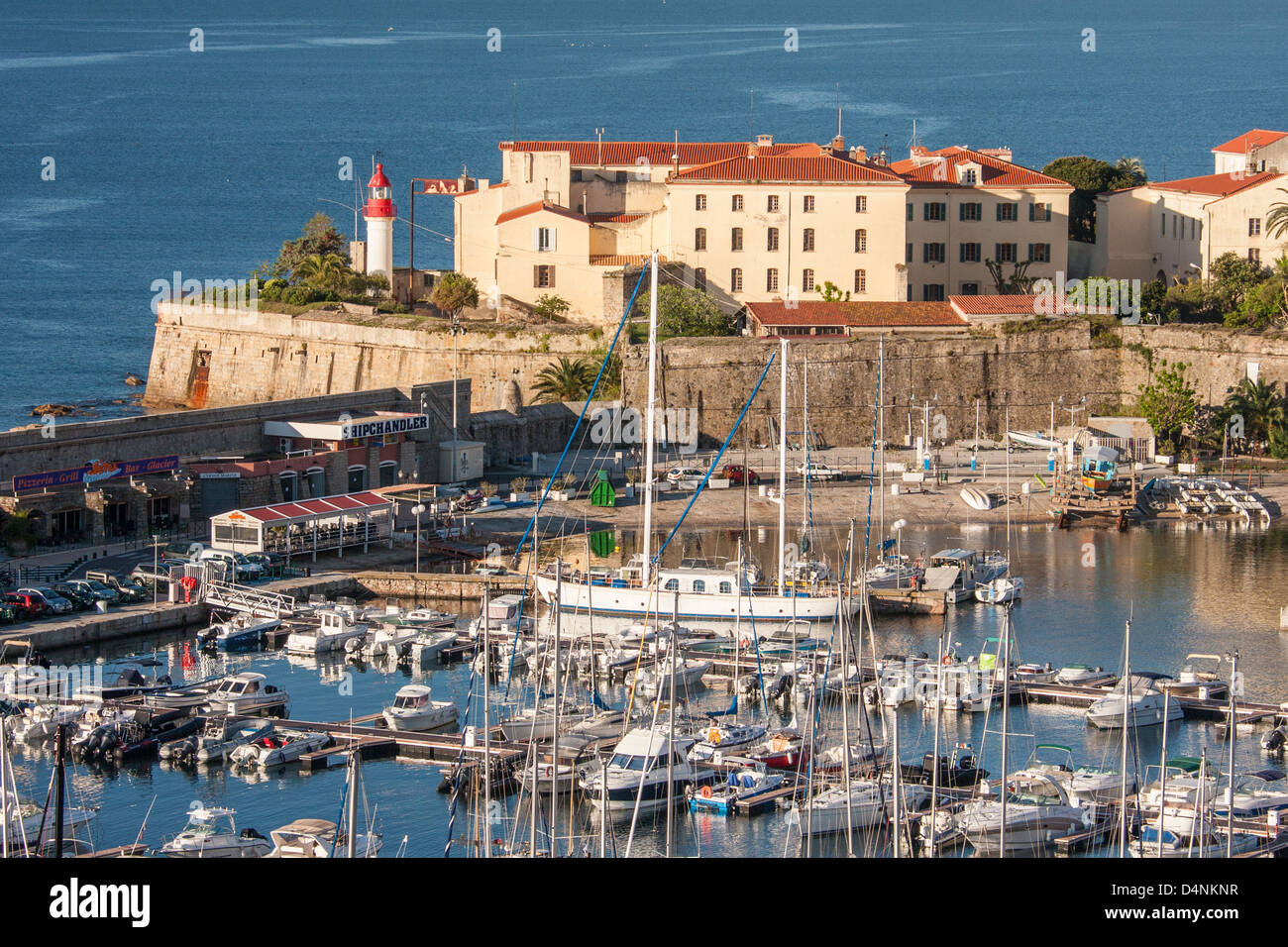 Aufnahme in Ajaccio, Frankreich Stockfoto