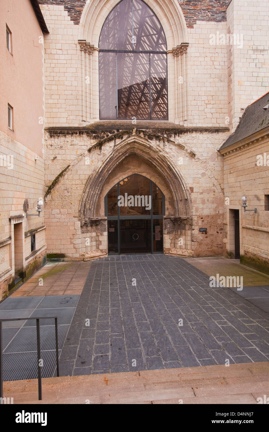 Die Galerie David d ' Angers in die Stadt Angers. Stockfoto