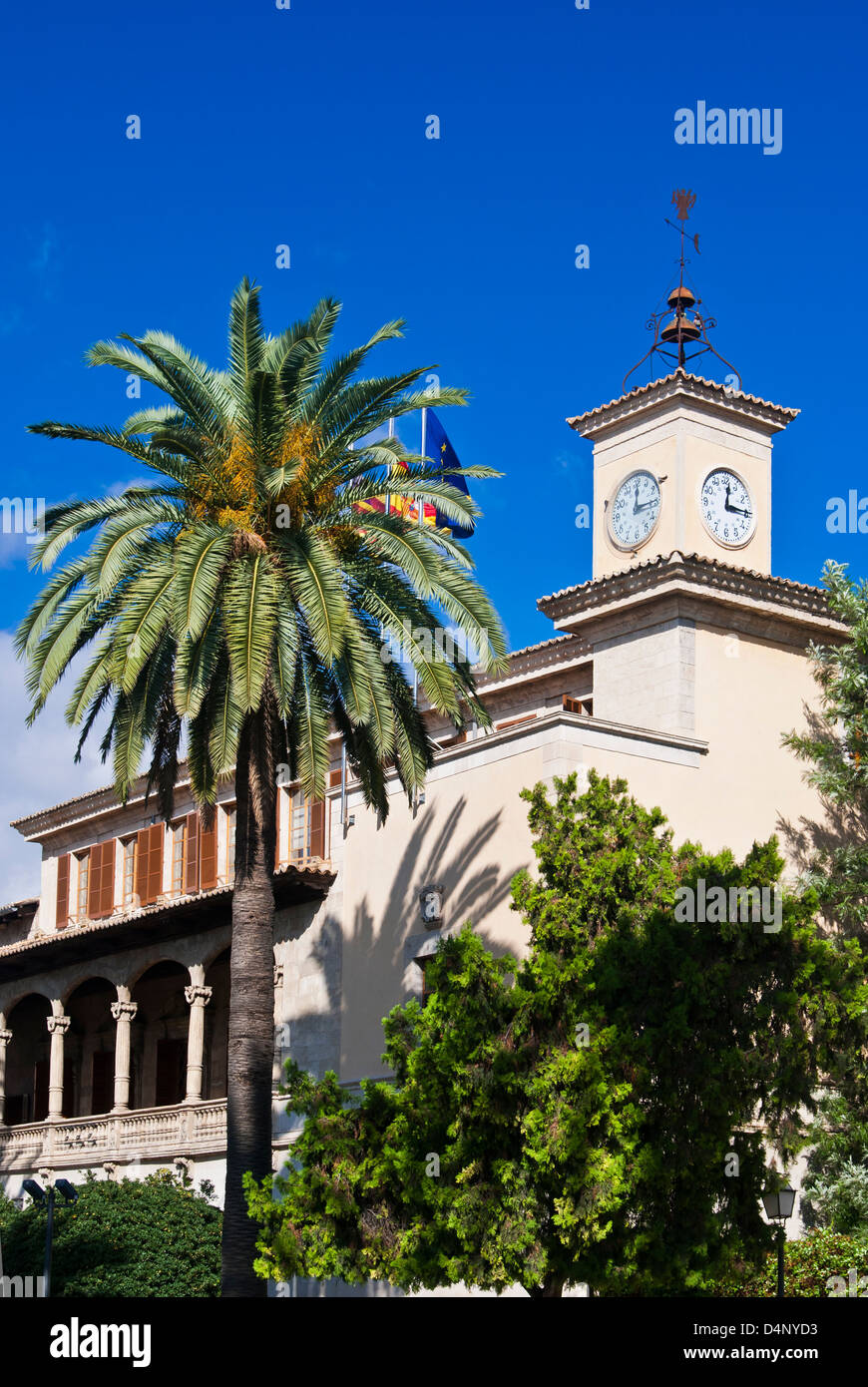 Straßenansicht in Palma de Mallorca Stockfoto