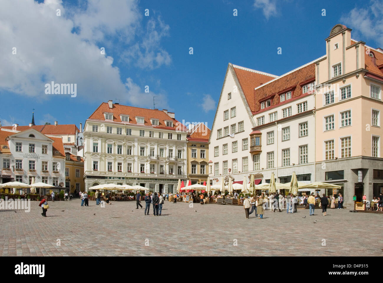 Altstädter Ring, Tallinn, Estland Stockfoto