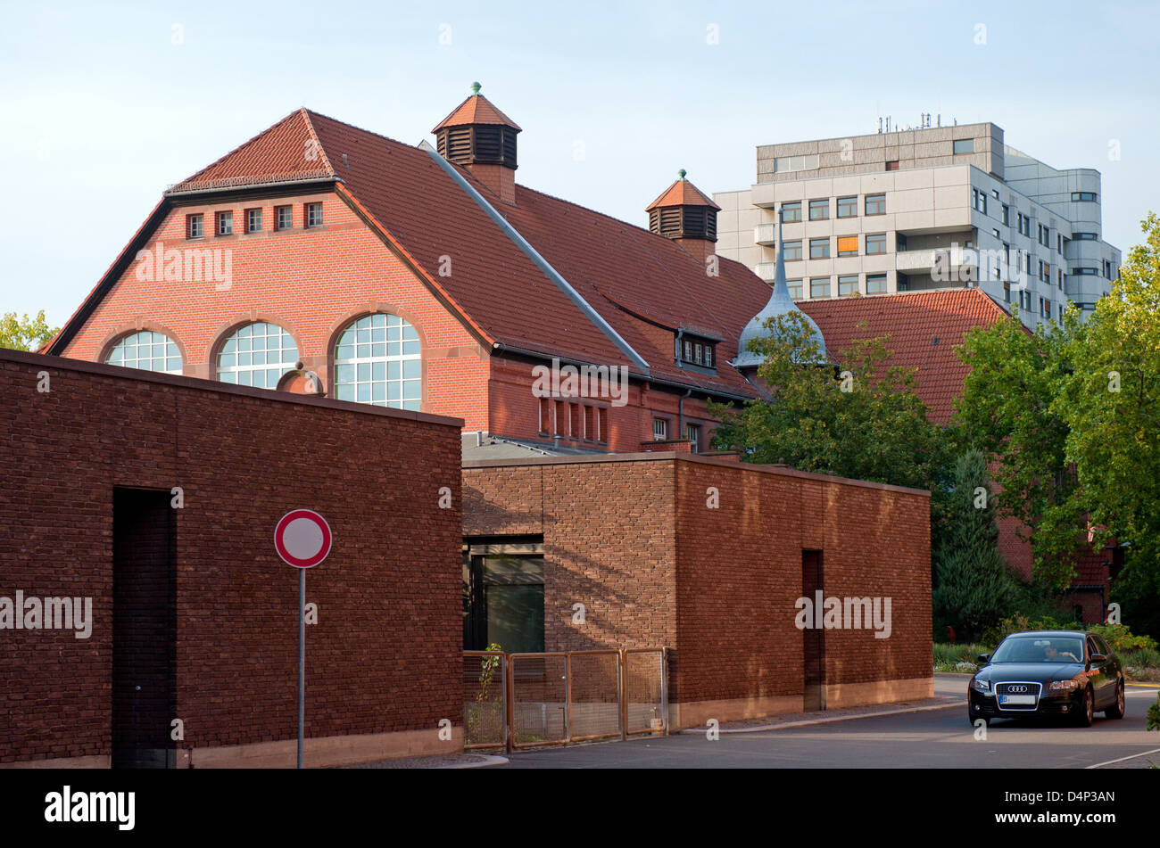 Berlin, Deutschland, der ehemaligen Krankenhausgebäude Moabit Stockfoto