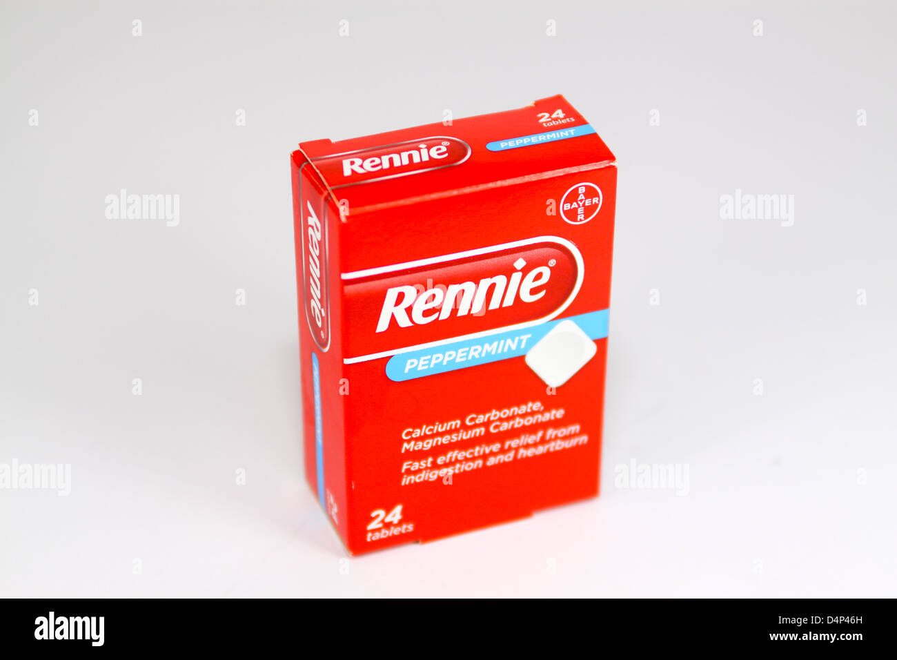 Rennie Antacidum Verdauungsstörungen Tabletten Stockfoto