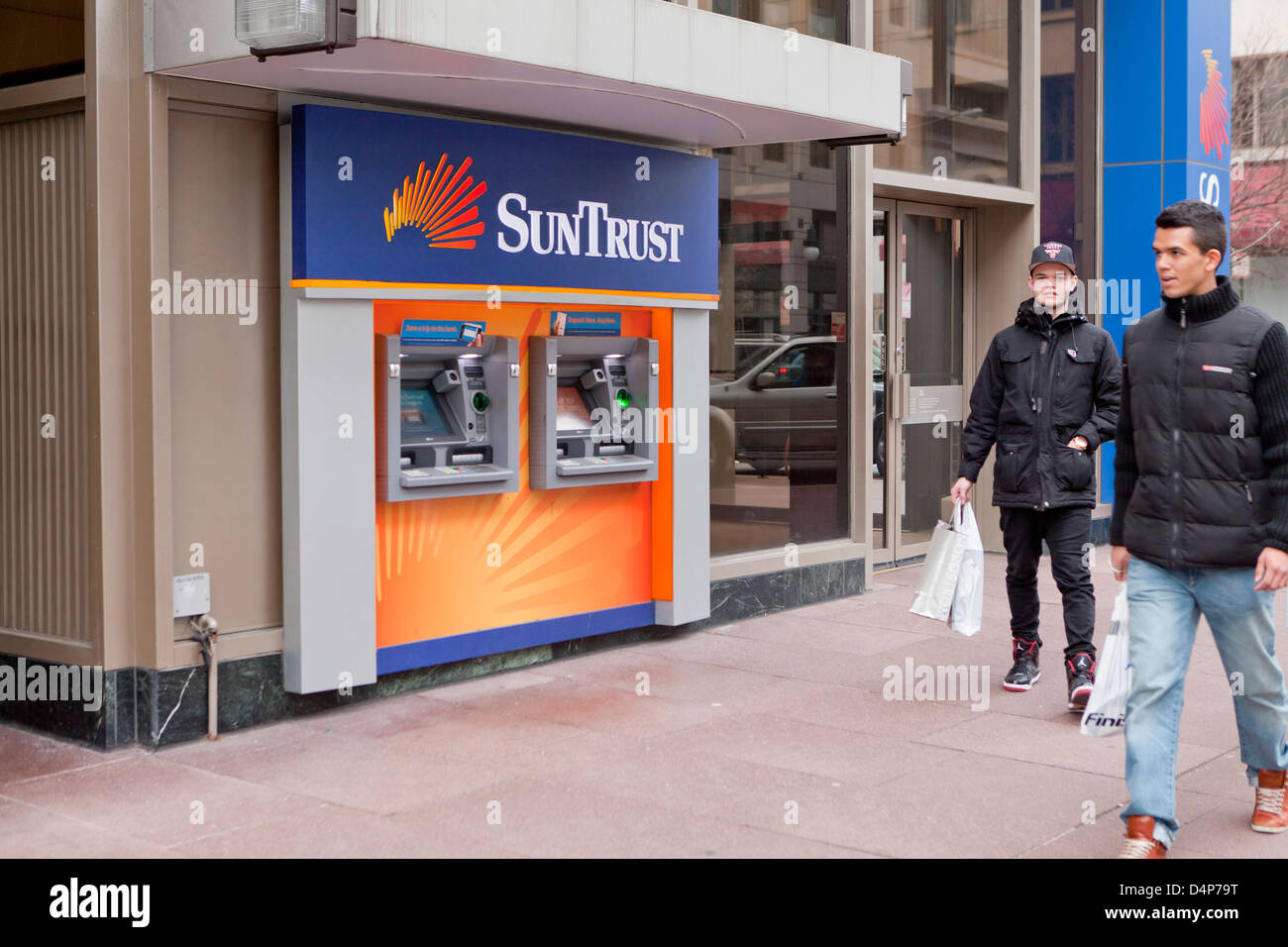 SunTrust Bank ATM Stockfoto