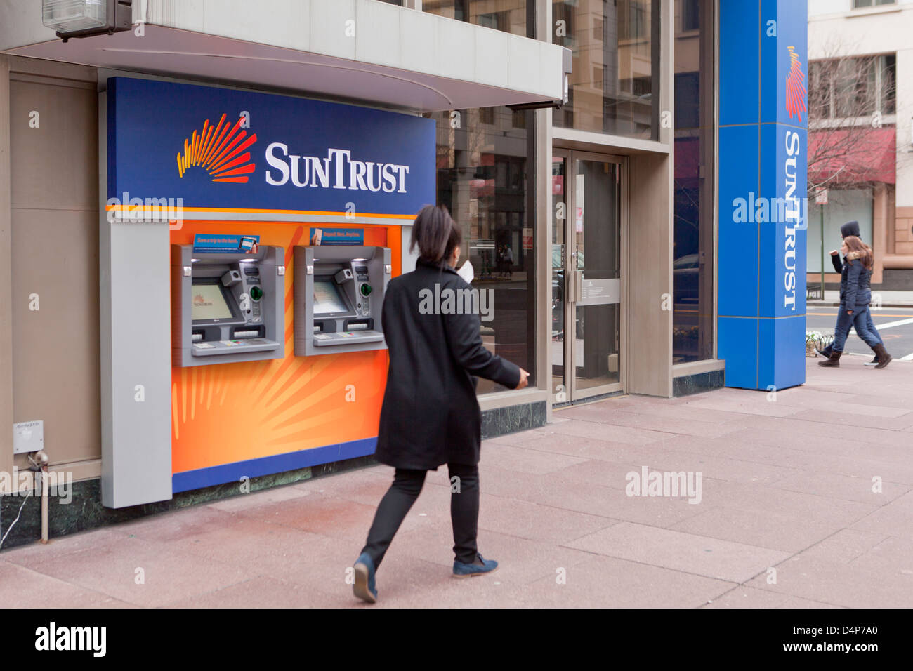SunTrust Bank ATM Stockfoto