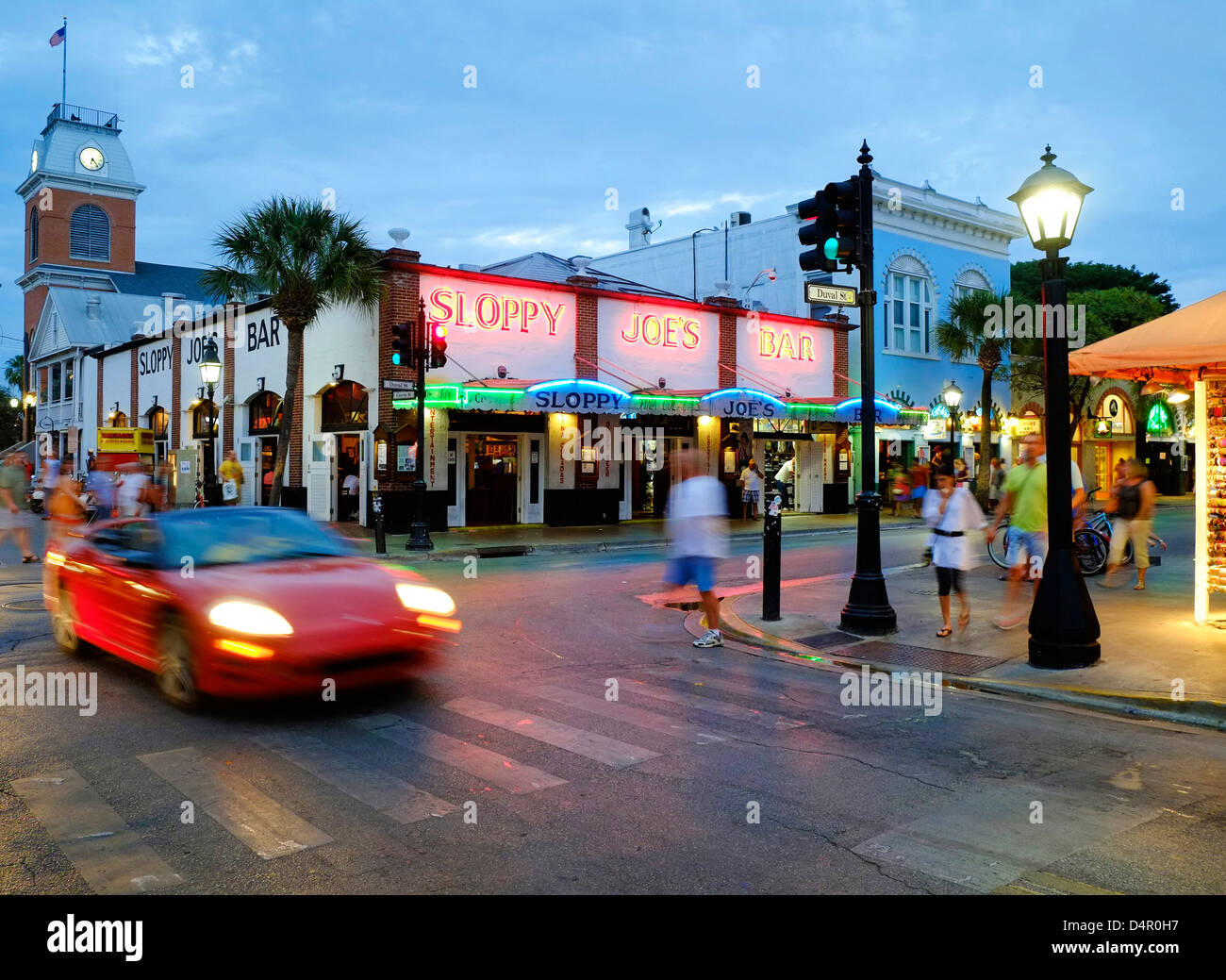 Sloppy Joes Bar, Key West, Florida, Amerika Stockfoto