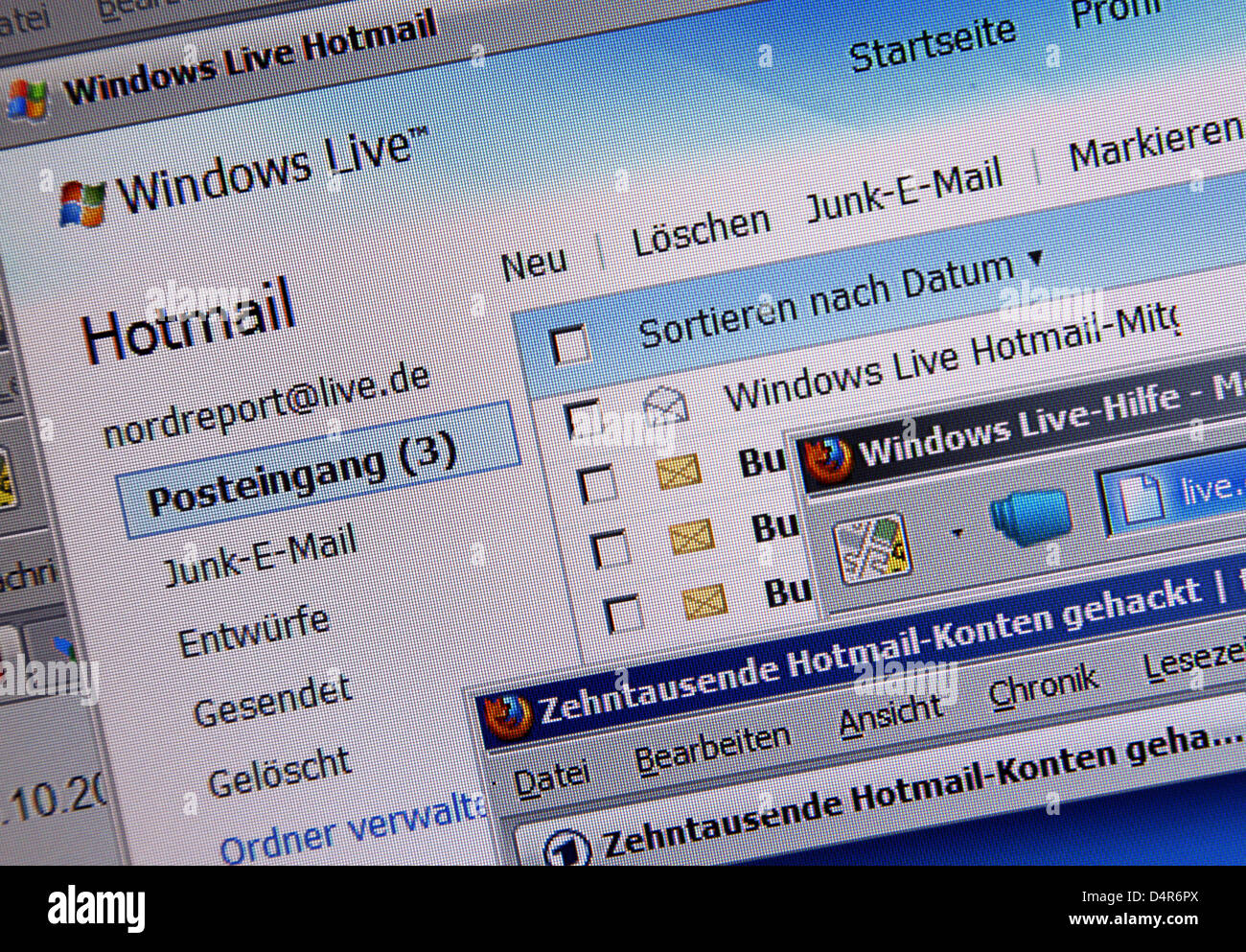 Msn Hotmail Fotos Und Bildmaterial In Hoher Auflosung Alamy