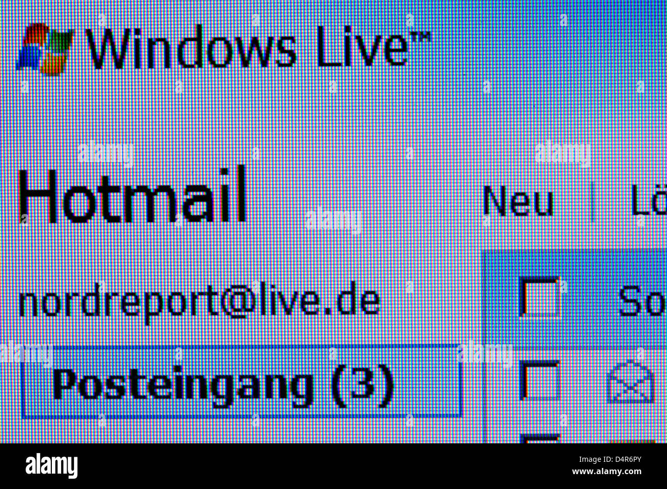 Msn Hotmail Fotos Und Bildmaterial In Hoher Auflosung Alamy
