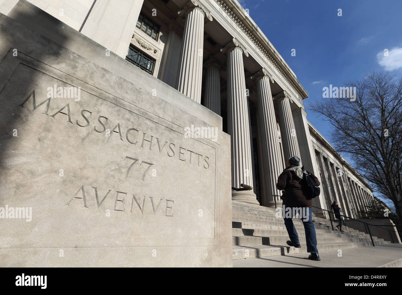 Massachusetts Institute of Technology wichtigsten Gebäude, Cambridge, Massachusetts Stockfoto