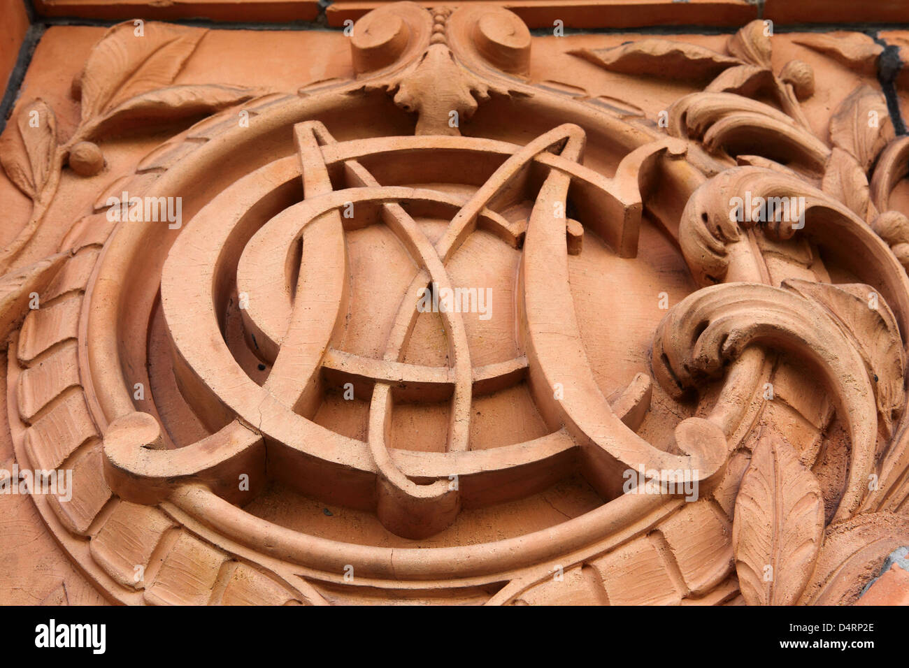 Die MCC-Insignien der Marylebone Cricket Club in London, England. Stockfoto