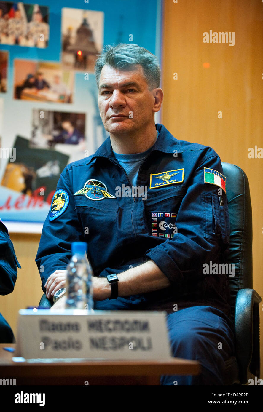 Expedition 24 Prelaunch Pressekonferenz (201006140009HQ) Stockfoto