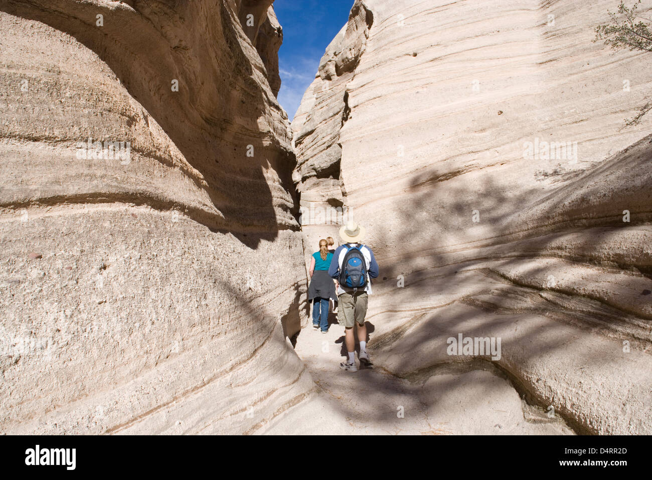 New Mexico: Kasha-Katuwe Zelt Rocks Nationalmonument Stockfoto