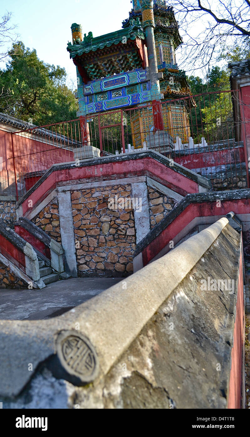 Peking Sommerpalast (Yíhé Yuán) Stockfoto