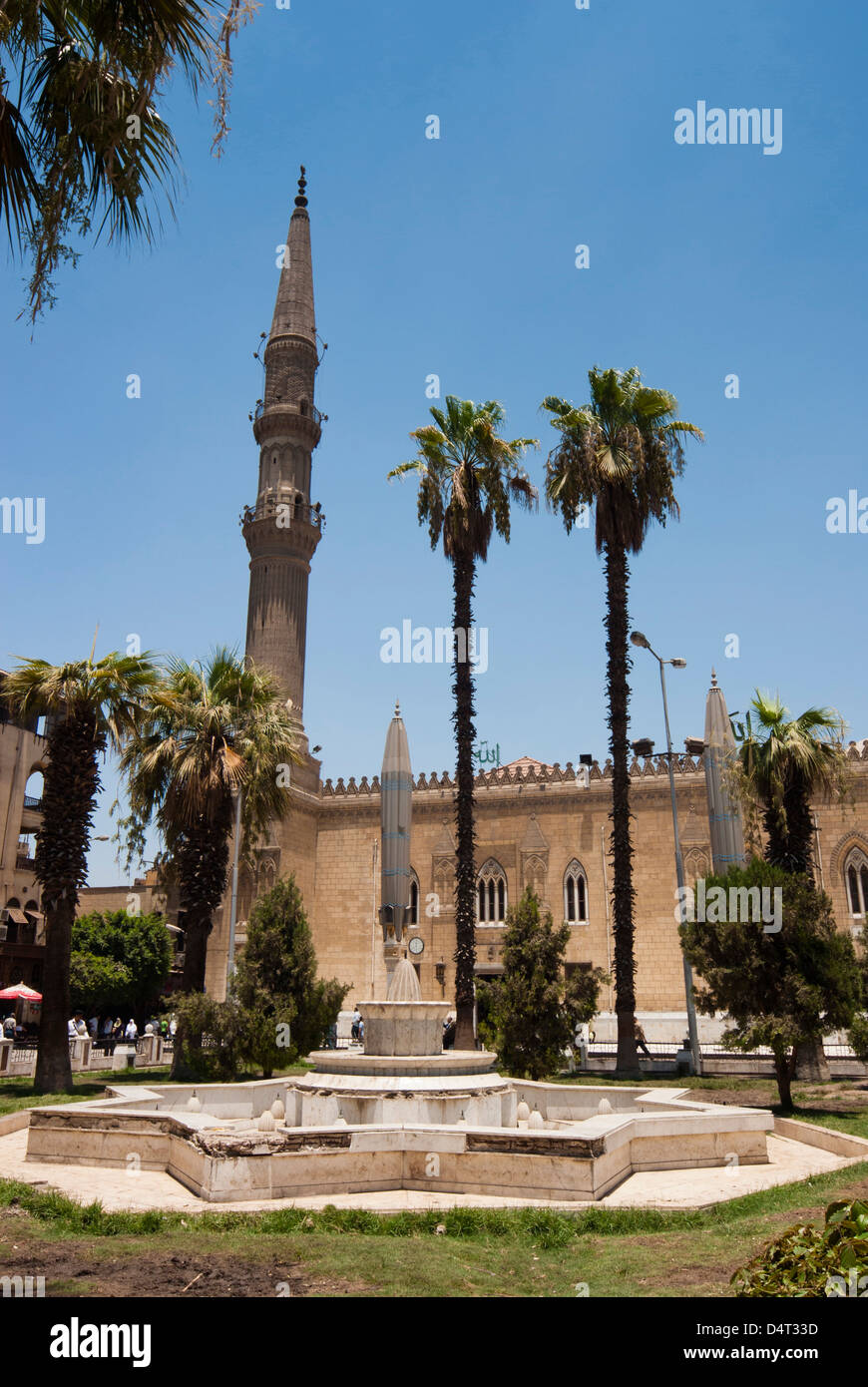 El-Hussein-Platz und Moschee, Kairo, Ägypten, Nordafrika Stockfoto