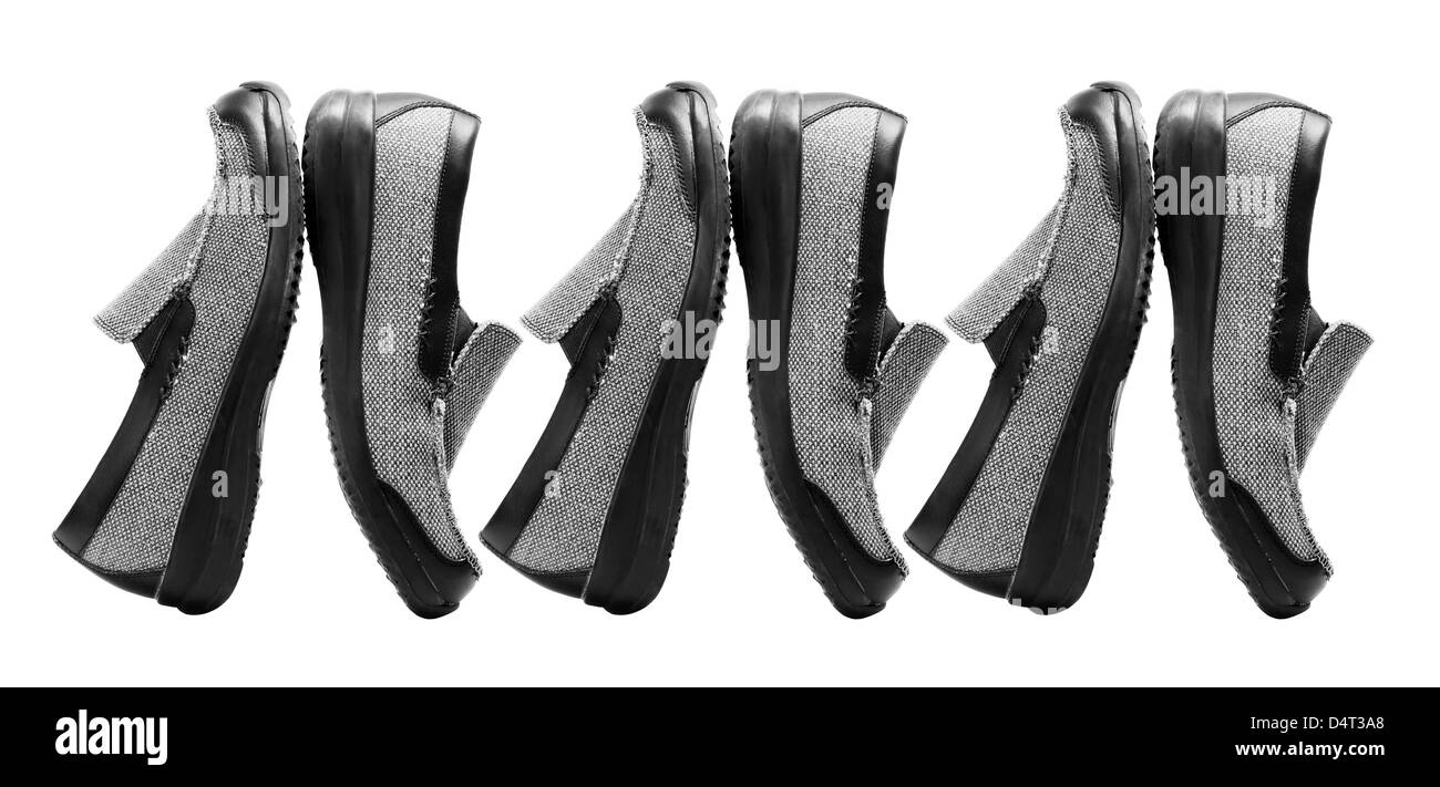 Schuhe für Herren Stockfoto