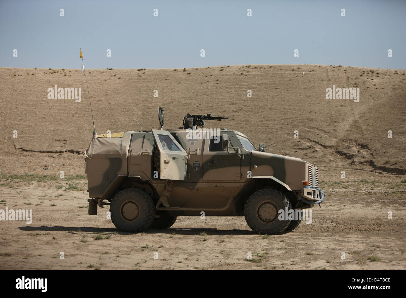 Die deutsche Armee ATF Dingo gepanzerten Fahrzeug. Stockfoto