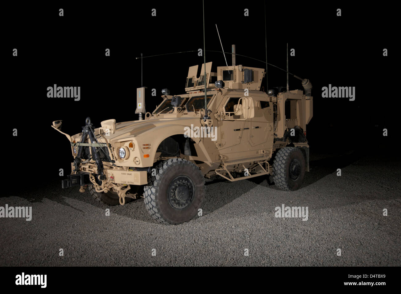 Die Oshkosh M-ATV ist ein MRAP (Mine Resistant Ambush Protected) Fahrzeug jetzt allgemein in Afghanistan gefunden. Stockfoto