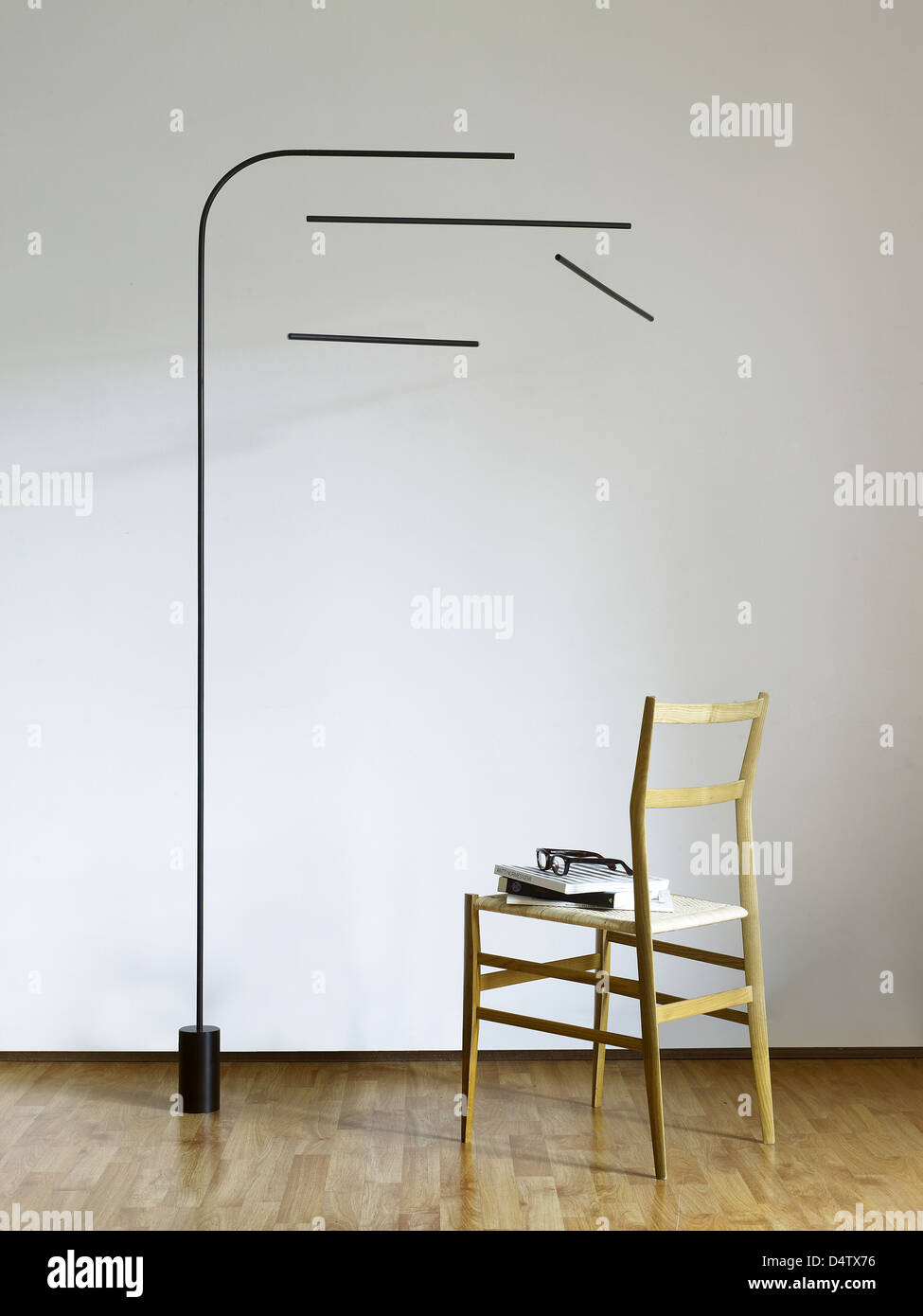 Superleggera Stuhl Designer von Gio Ponti, 1957 Stockfoto