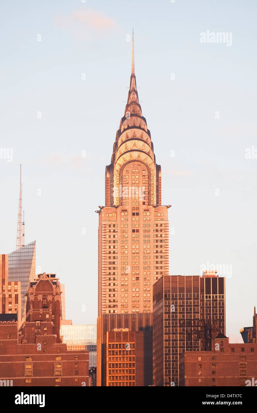 Chrysler Building in New York City Stockfoto