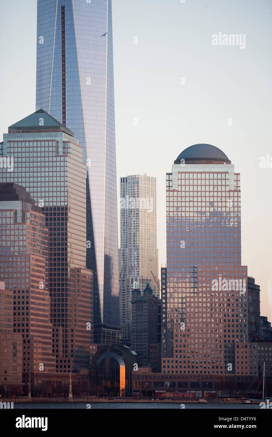 New Yorker Wolkenkratzer Stockfoto