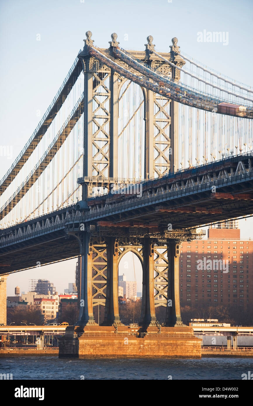 Brooklyn Bridge In New York City Stockfoto