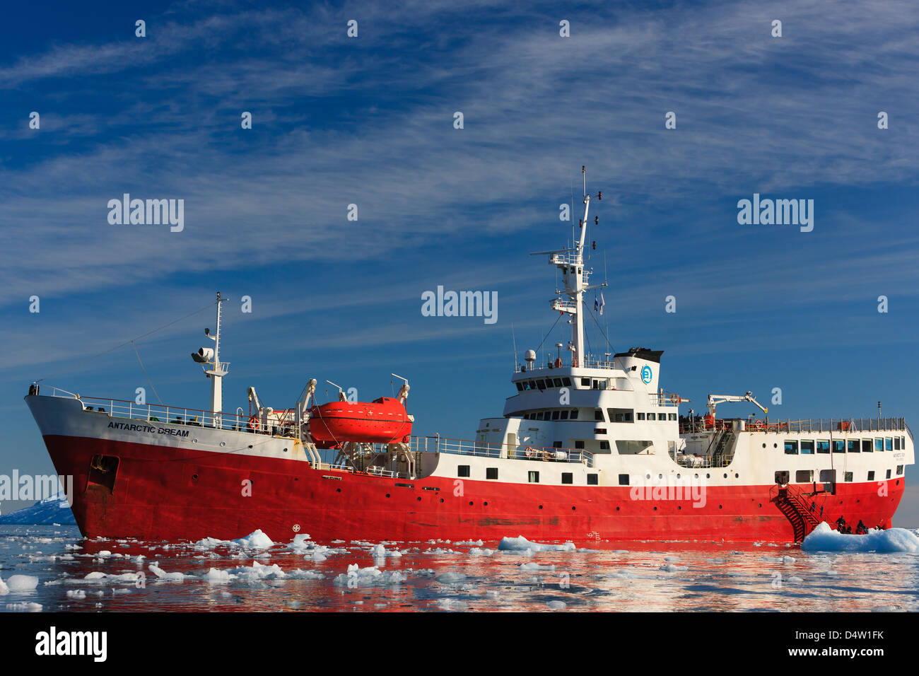 Antarctic Dream bei Røde Ø, Scoresby Sund, Ostgrönland Stockfoto