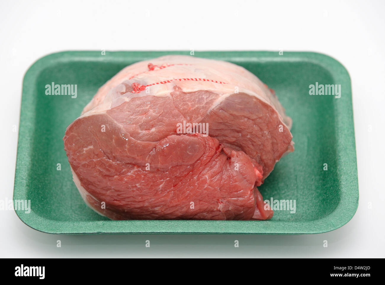 Britische ohne Knochen Bein der Lammbraten Stockfoto