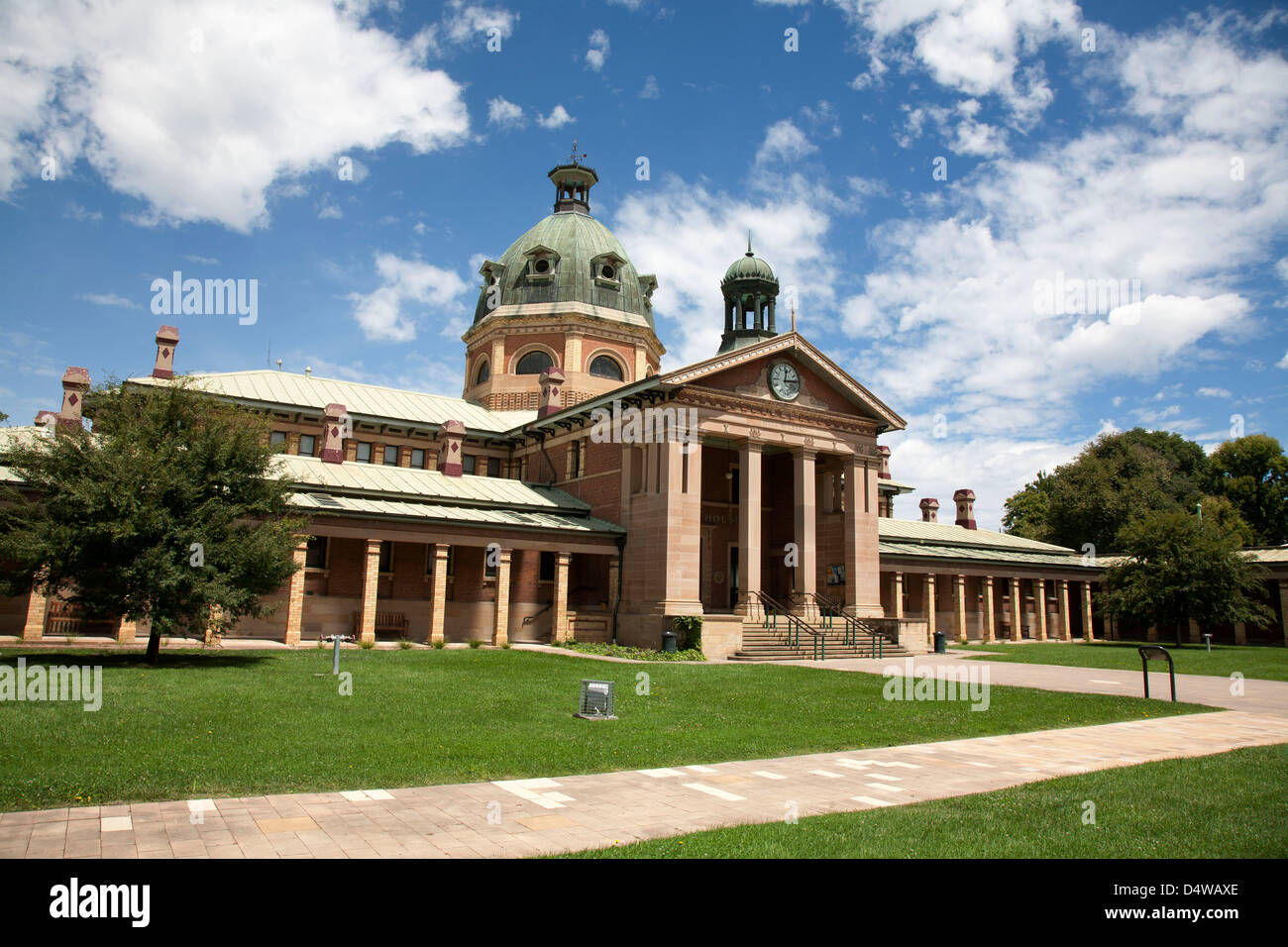 Historischen neoklassische Architektur der Gerichtsgebäude Gebäude Bathurst New South Wales Australien Stockfoto