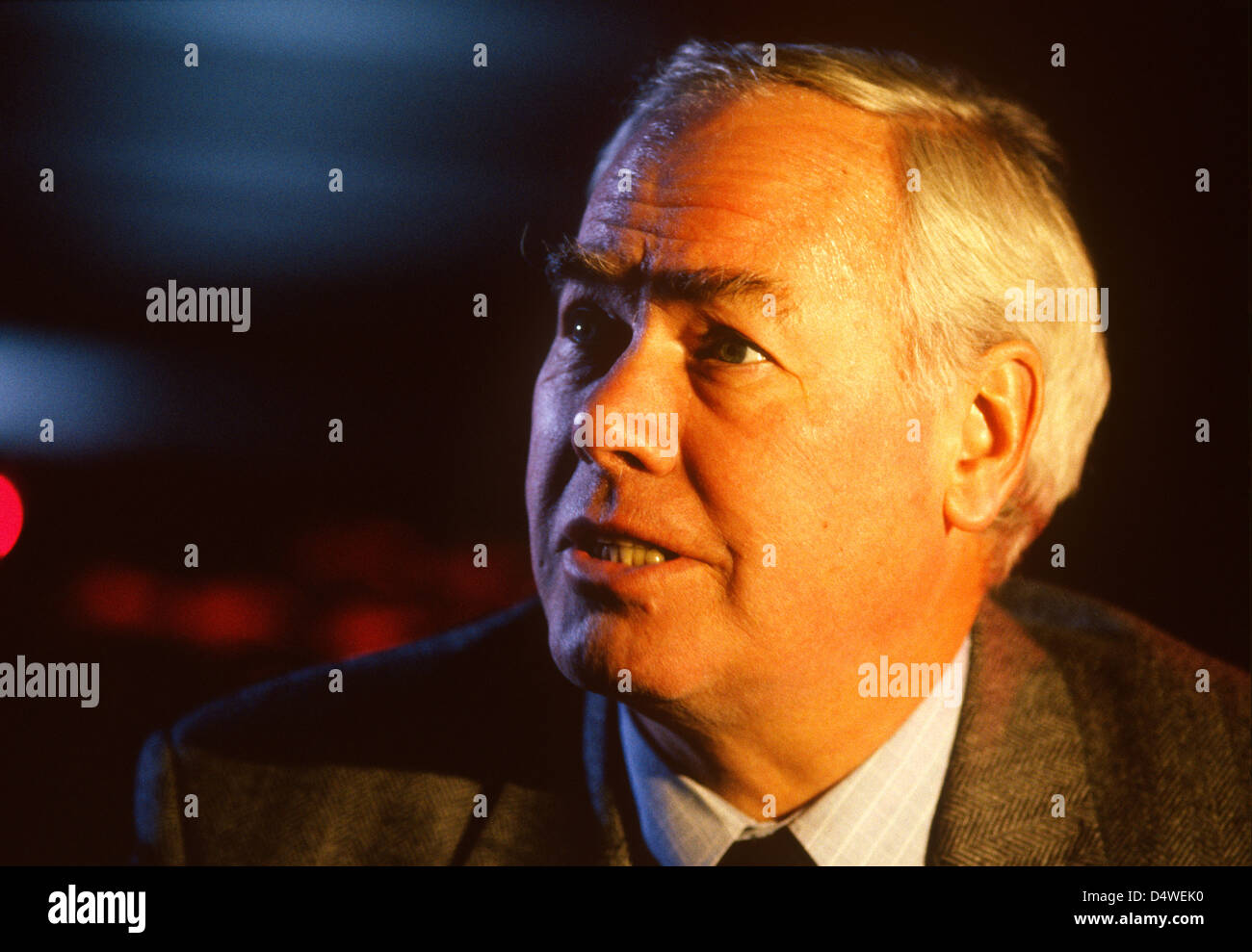 Keith Duckworth, Co-Gründer von Cosworth, fotografiert im Jahr 1997 Stockfoto