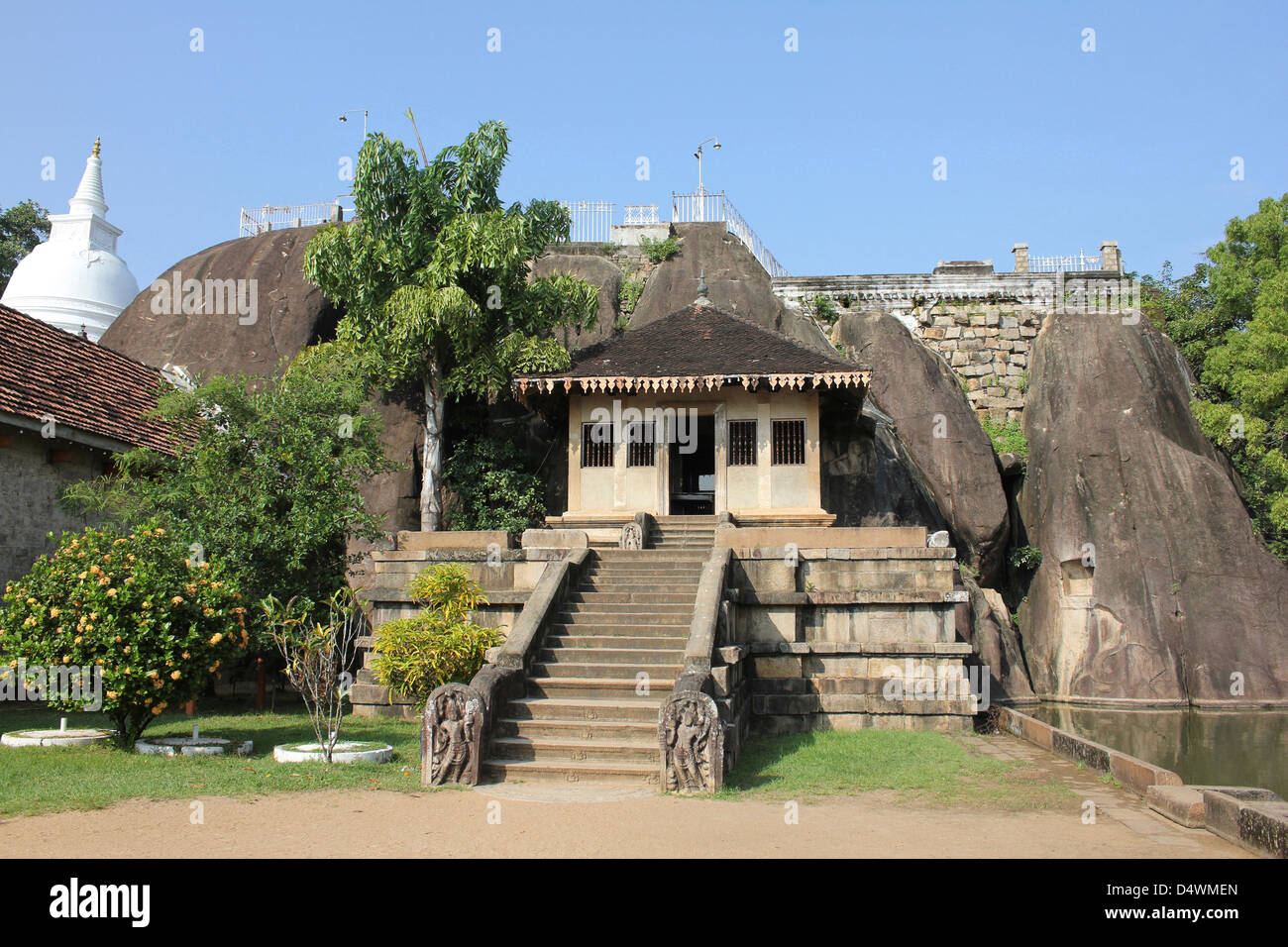 Isurumuniya Tempel, Sri Lanka Stockfoto