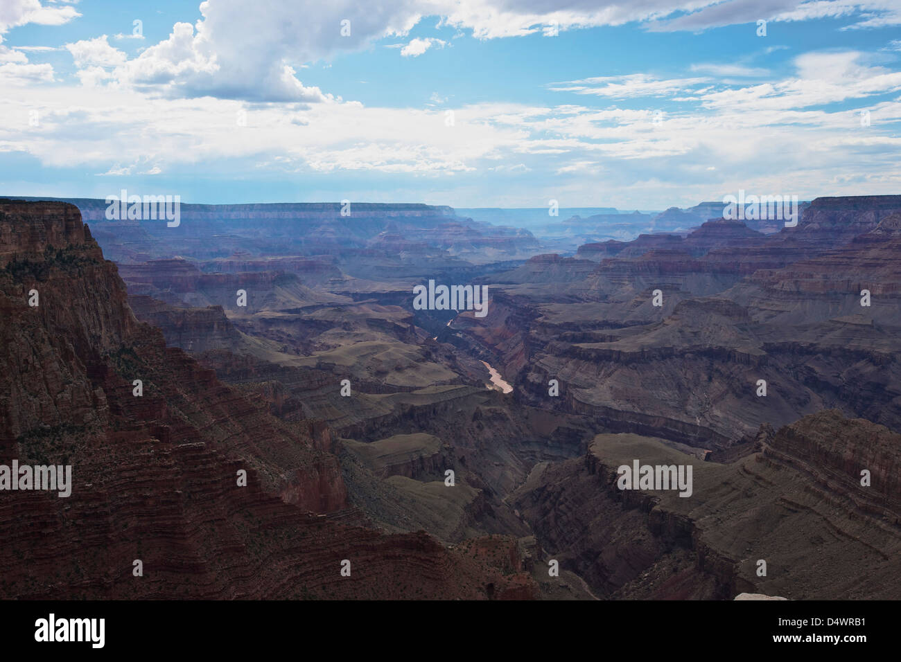 Grand Canyon aus Lipan Sicht, South Rim, Arizona, USA. Stockfoto