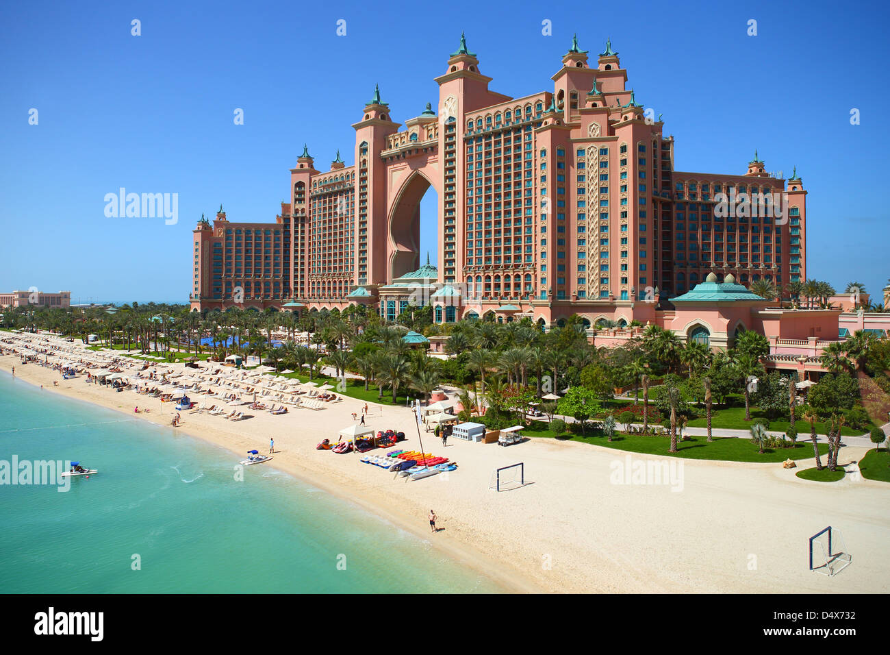 Atlantis Hotel Dubai, Vereinigte Arabische Emirate Stockfoto