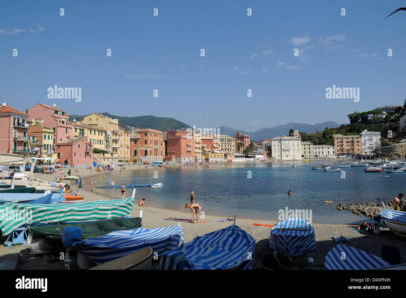 Sestri Levante - Italien Stockfoto