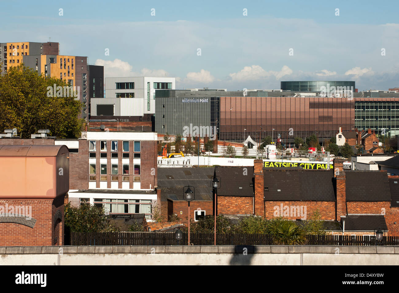 Eastside, Birmnghams lebendigen neuen Stadtviertels, UK Stockfoto