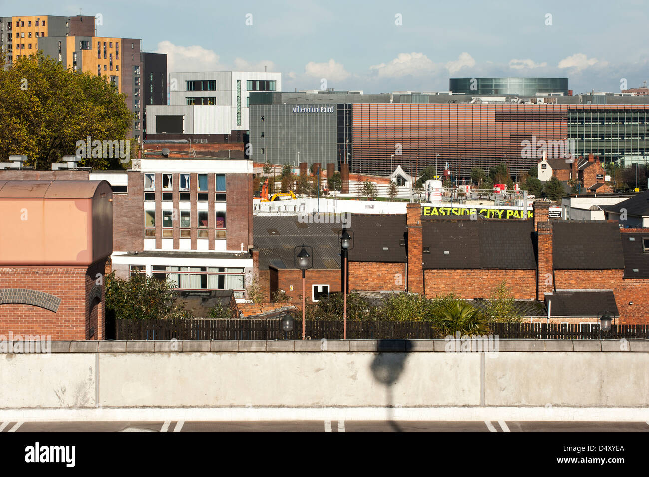 Eastside, Birmnghams lebendigen neuen Stadtviertels, UK Stockfoto