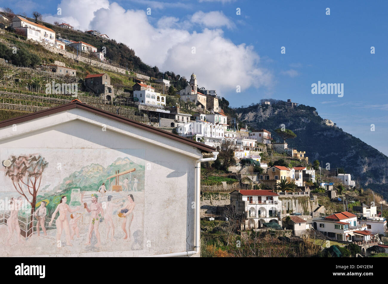 Costiera Amalfitana Furore Italien von Andrea quercioli Stockfoto