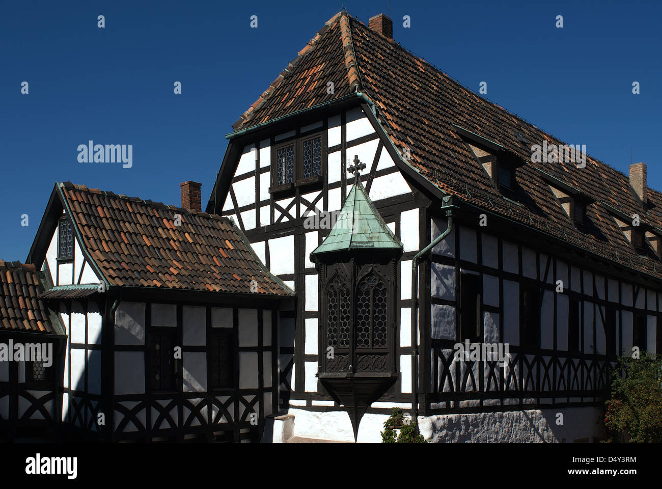 Der Gerichtsvollzieher auf der Wartburg Eisenach, Deutschland Stockfoto