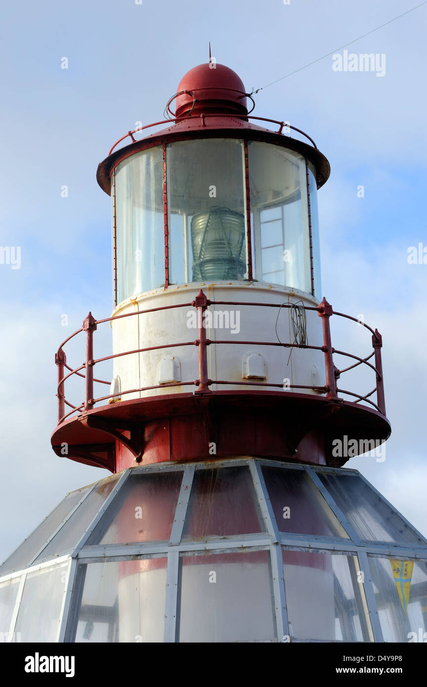 Die Lampe des Kap Hoorn Leuchtturm Faro monumentale Cabo de Hornos, Kap HornCape Horn National Park. Cabo de Hornos, Stockfoto