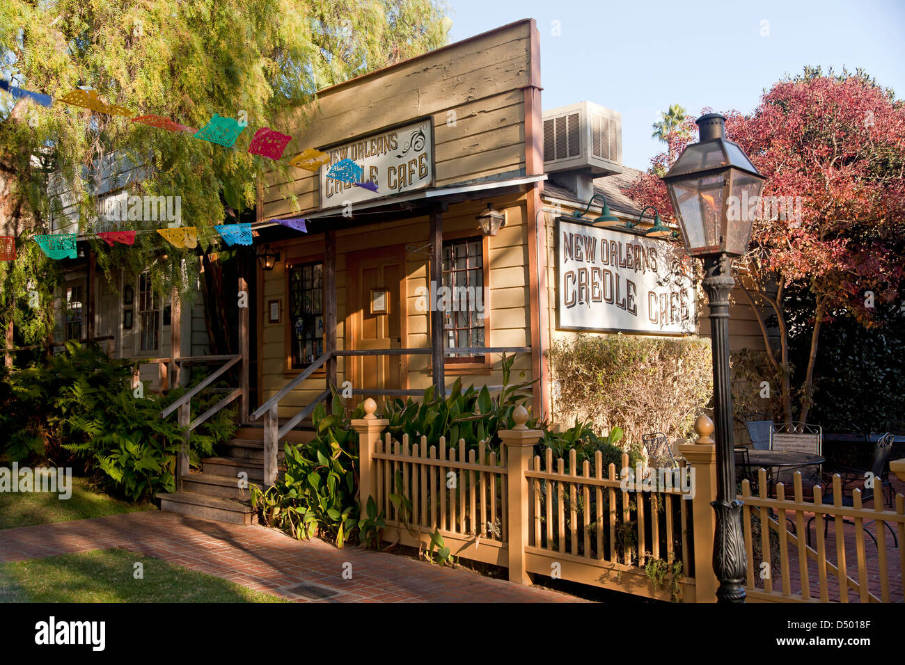 New Orleans kreolische Cafe, Old Town State Park, San Diego, Kalifornien, Vereinigte Staaten von Amerika, Vereinigte Staaten Stockfoto
