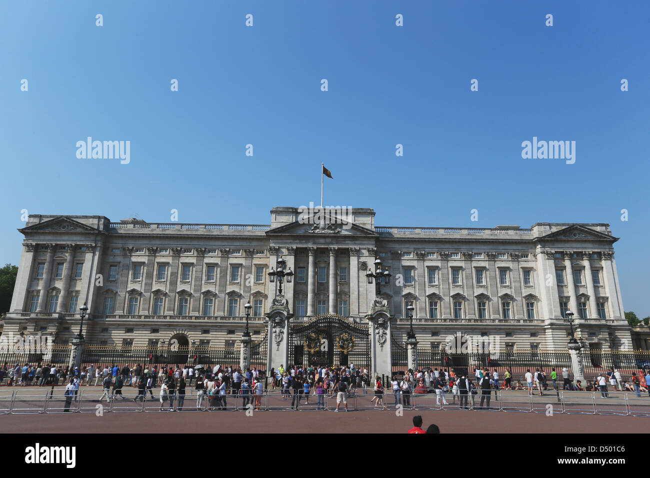 Der Buckingham Palace in London, England Stockfoto