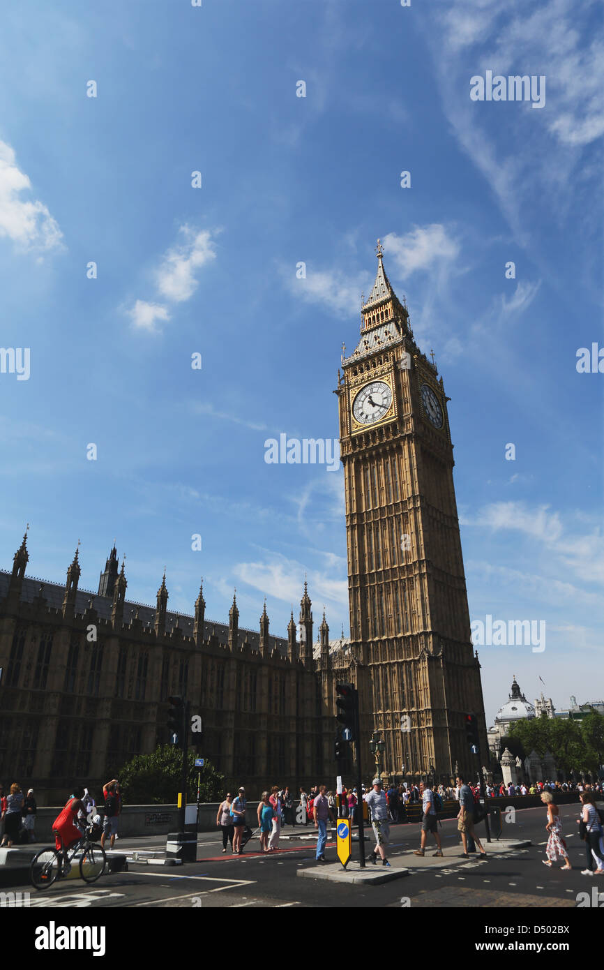Westminster-Palast in London, England Stockfoto