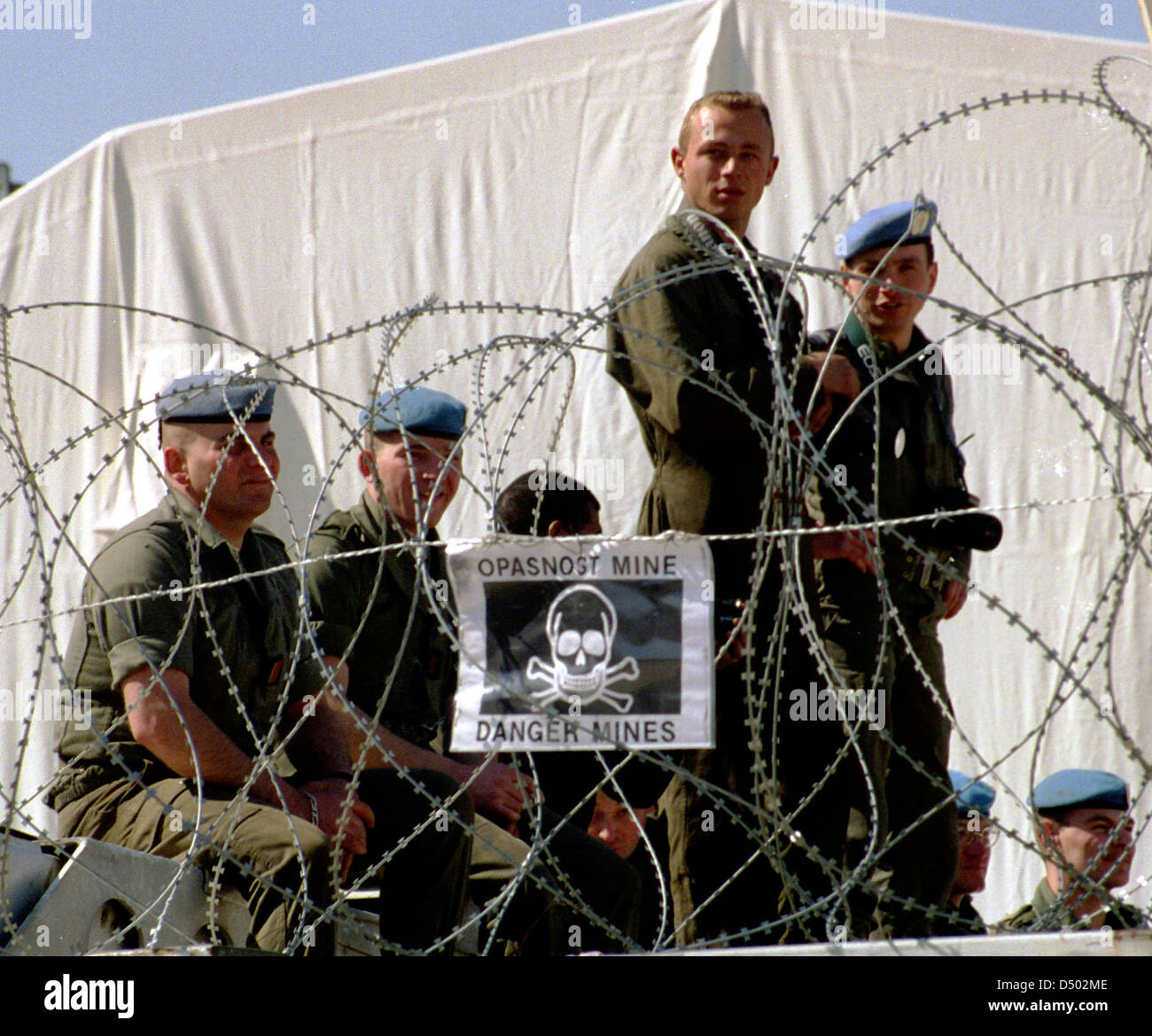 Der Krieg im ehemaligen Jugoslawien Stockfotografie Alamy